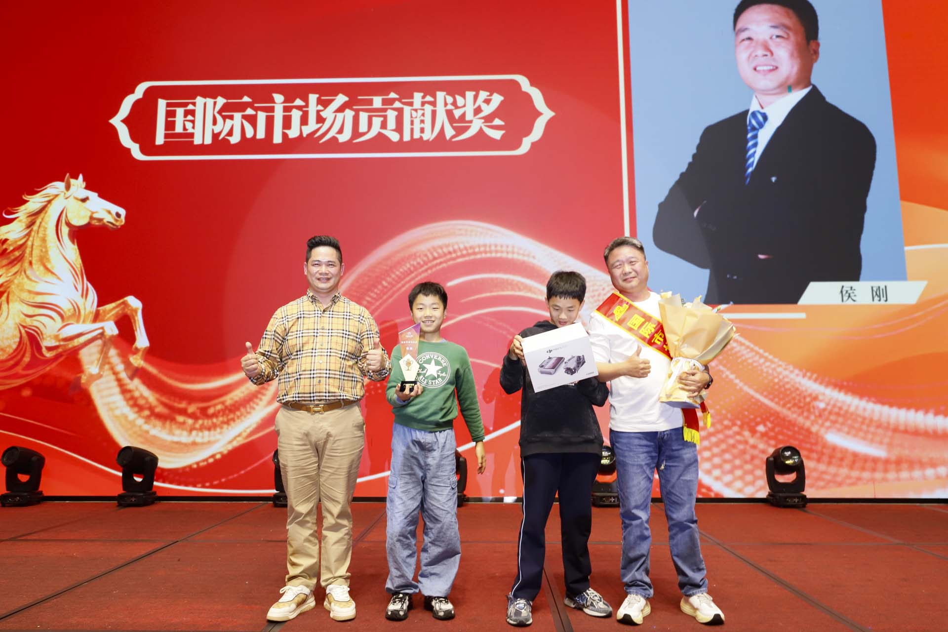 業(yè)績貢獻獎